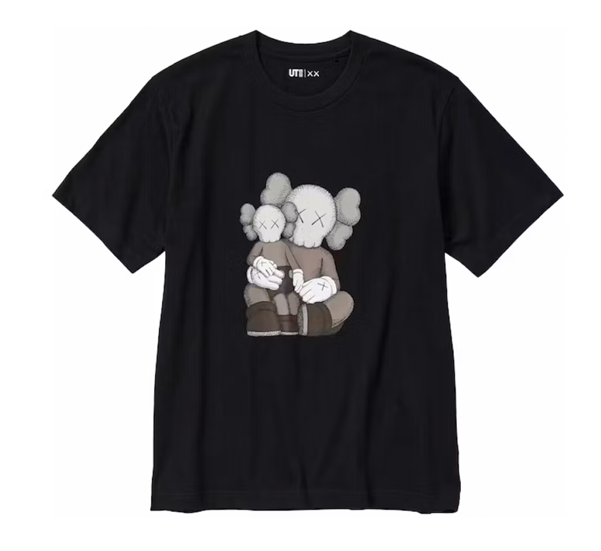 KAWS x Uniqlo UT Short Sleeve Graphic T-shirt Black (KIDS)